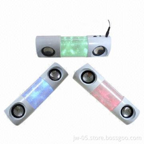3 Flashlight Portable Speakers, Glitters Automatically, Sized 253 x 73 x 53mm